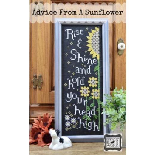 Annie Beez Folk Art - Advice From A Sunflower