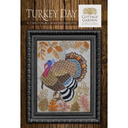 Cottage Garden Samplings - Time For All Seasons 11 - Turkey Day