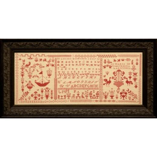 Hands Across The Sea Samplers - Maria Vincenza Lariccha 1837