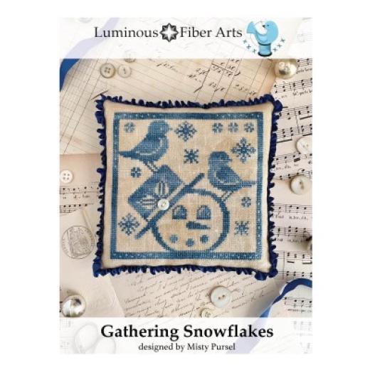 Luminous Fiber Arts - Gathering Snowflakes