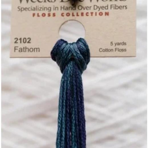 Fathom - Weeks Dye Works Hand Dyed Floss