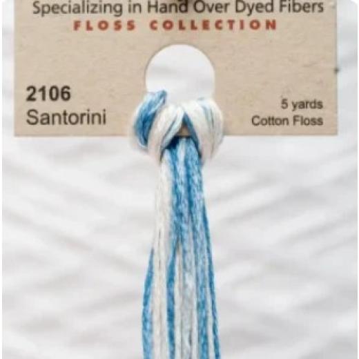 Santorini - Weeks Dye Works Hand Dyed Floss