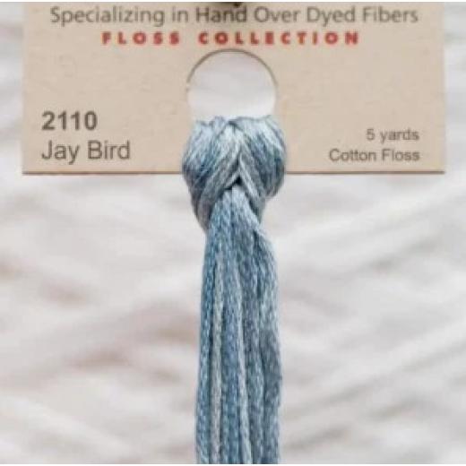 Jay Bird - Weeks Dye Works Hand Dyed Floss