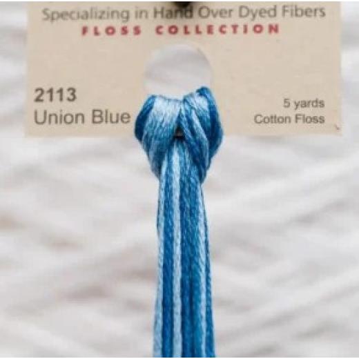 Union Blue - Weeks Dye Works Hand Dyed Floss