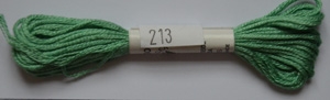 Soie dAlger Seidenstickgarn - Farbe 213 warmes grün