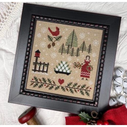 Annie Beez Folk Art - Gathering Holly