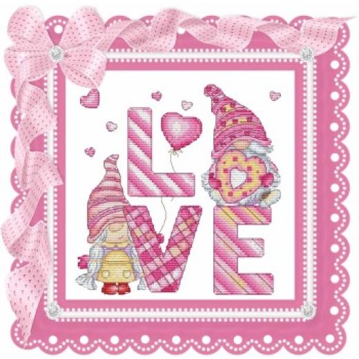Love Gnomes - Les Petites Croix De Lucie (Stickvorlage)