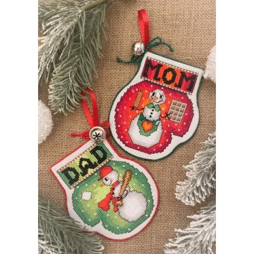 Frony Ritter Designs - Dad And Mom Mittens