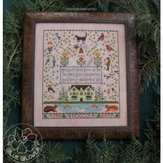 The Blue Flower - Moggie Manor