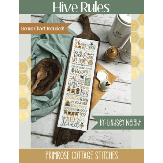 Primrose Cottage Stitches - Hive Rules Booklet