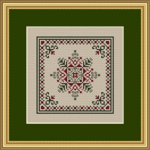 Happiness Is Heartmade - Christmas Snowflake