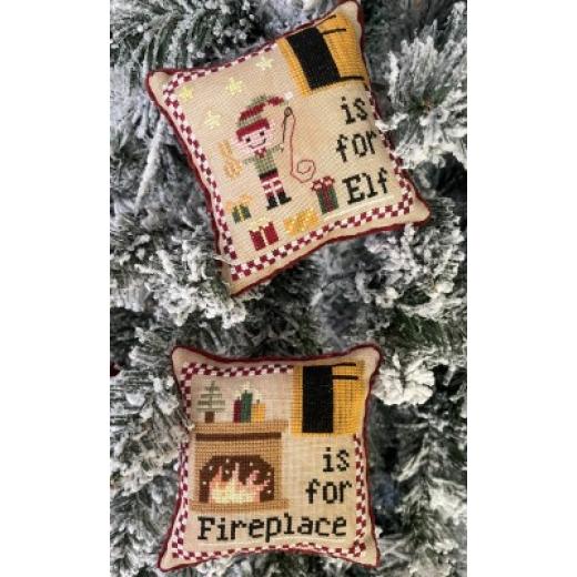 Romys Creations - Christmas Alphabet - E & F