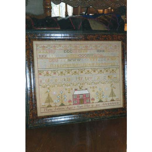 Chessie & Me - Martha Jefferson 1842 Sampler