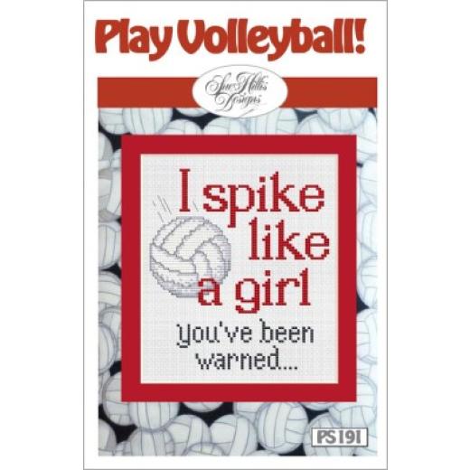 Sue Hillis Designs - Play Volleyball