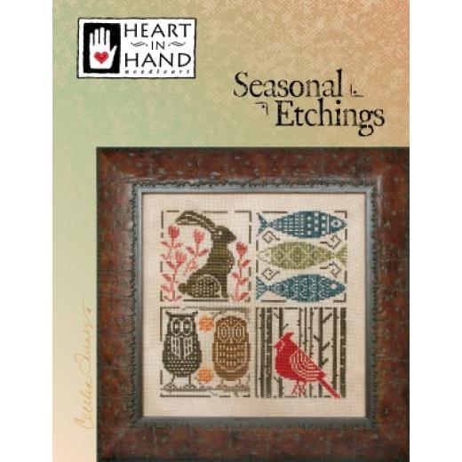 Heart In Hand Needleart - Seasonal Etchings