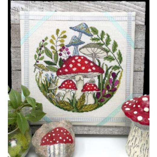 Tiny Modernist - Mushroom Forest (Stickvorlage)