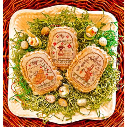 Homespun Elegance - Spring Eggs VII