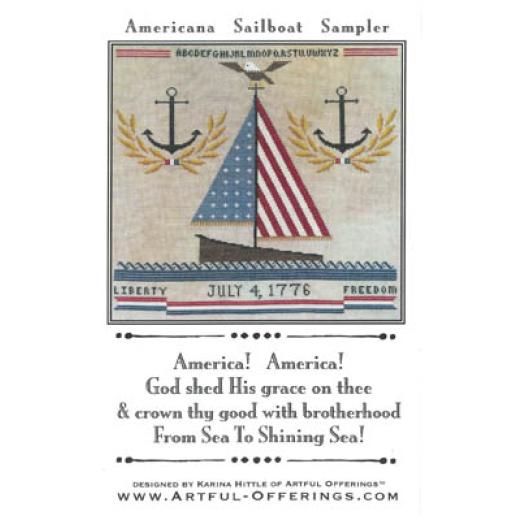 Artful Offerings - Americana Sailboat Sampler