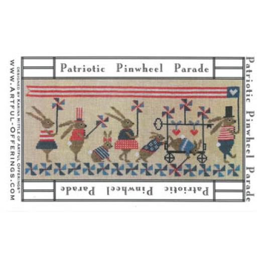 Artful Offerings - Patriotic Pinwheel Parade