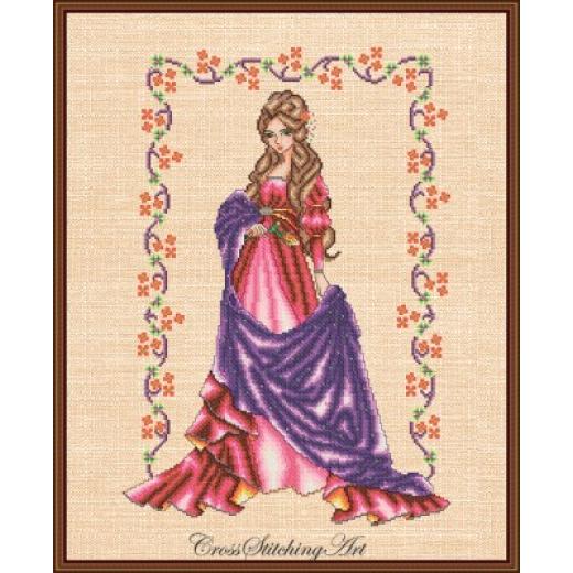 Cross Stitching Art - Juliet