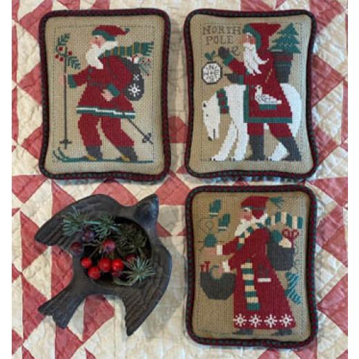 Prairie Schooler - Santas Revisited X (2007, 2010, 2017) (Stickvorlage)