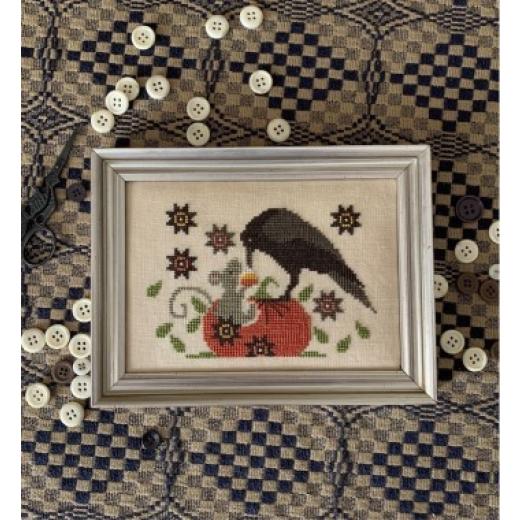 Stitches By Ethel - Candy Corn & Pumpkin