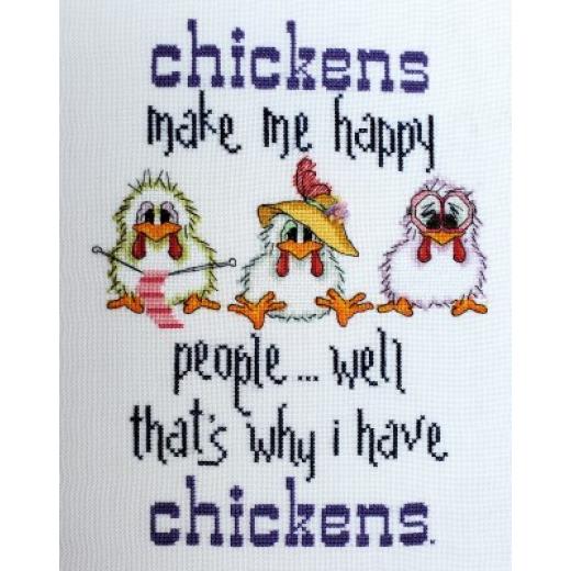MarNic Designs - Chickens Make Me Happy