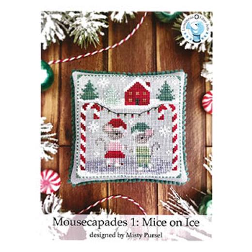 Luminous Fiber Arts - Mousecapades 1 - Mice On Ice