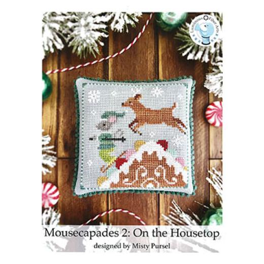 Luminous Fiber Arts - Mousecapades 2 - On The Housetop