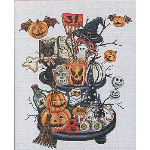 Les Petites Croix De Lucie - Halloween Candy Shelf