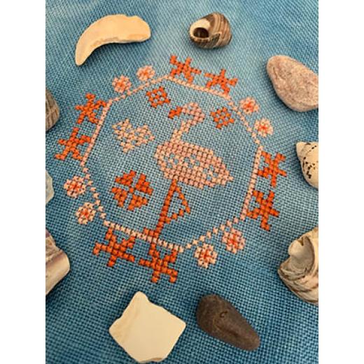 Darling & Whimsy Designs - Quirky Quakers - Flamingo