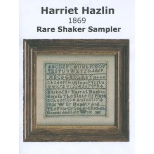 Harriet Hazlin Sampler 1869 - The Sampler House (Stickvorlage)