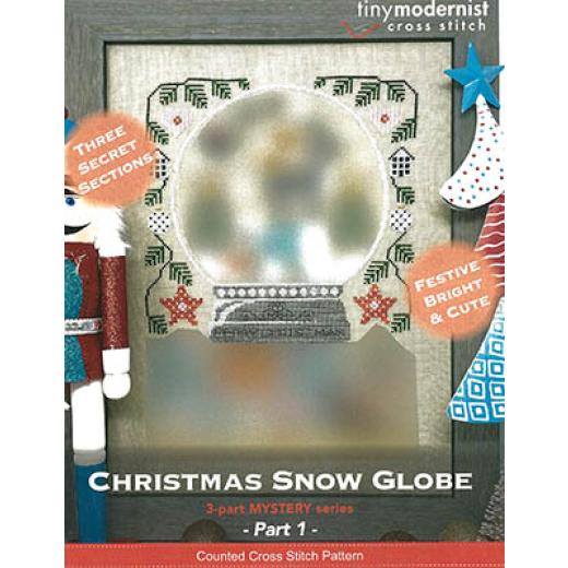 Tiny Modernist - Christmas Snow Globe 1 (Stickvorlage)