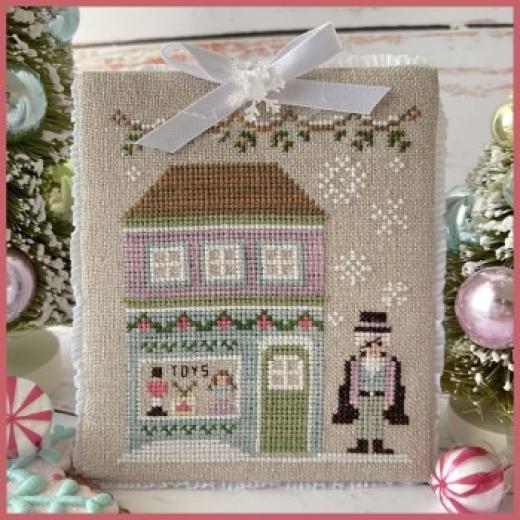 Nutcracker Village 11 Drosselmeyers Toy Store - Country Cottage Needleworks (Stickvorlage)