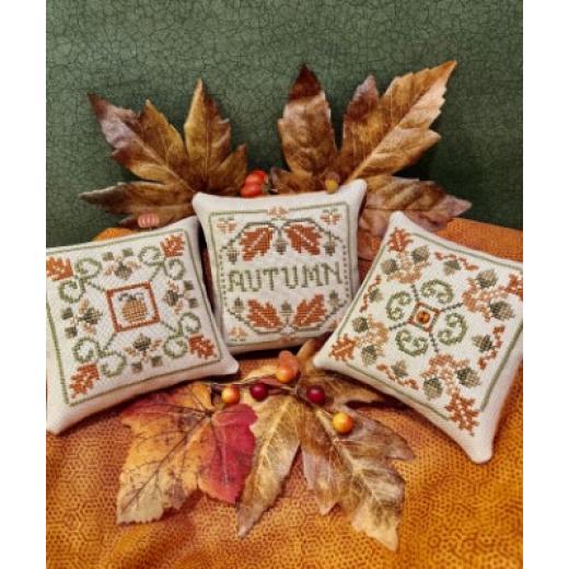 Stickvorlage Scissor Tail Designs - Autumn On The Square