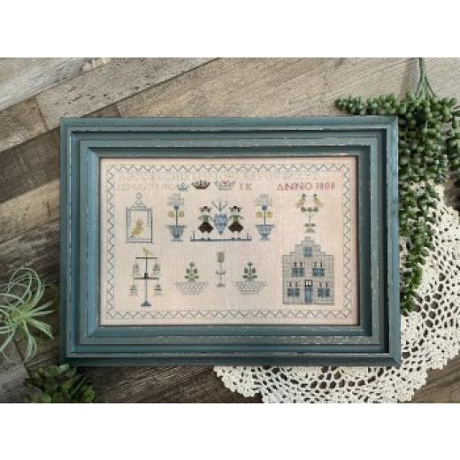 Dutch 1808 Sampler - From the Heart (Stickvorlage)