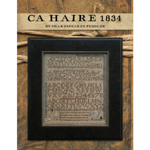 Stickvorlage Shakespeares Peddler - CA Haire 1834