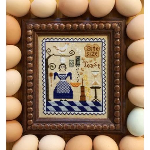 Egg In A Bowl - Carriage House Samplings (Stickvorlage)