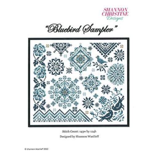 Stickvorlage Shannon Christine Designs - Bluebird Sampler