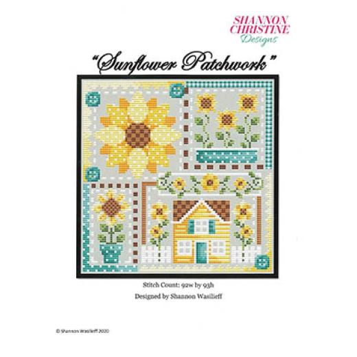 Stickvorlage Shannon Christine Designs - Sunflower Patchwork