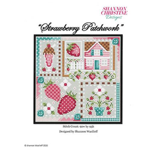 Stickvorlage Shannon Christine Designs - Strawberry Patchwork