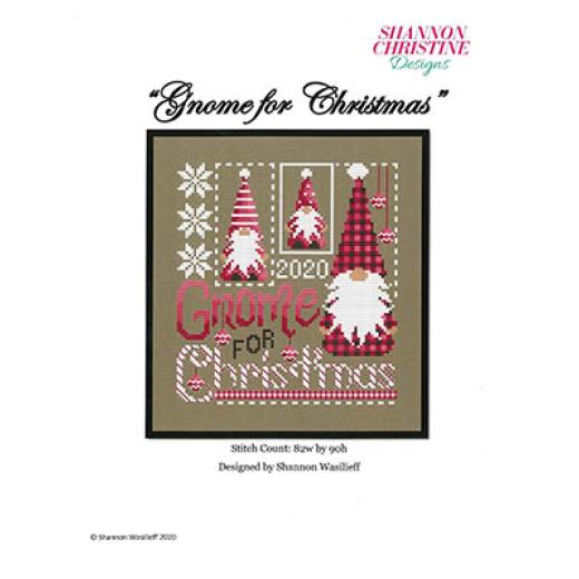 Stickvorlage Shannon Christine Designs - Gnome For Christmas 