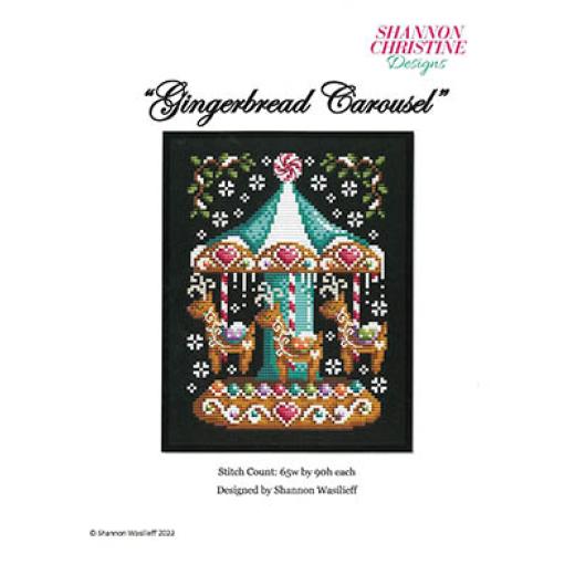 Gingerbread Carousel - Shannon Christine Designs (Stickvorlage)