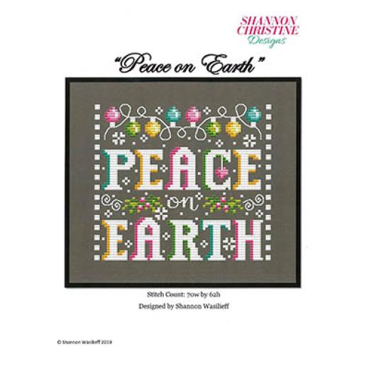 Stickvorlage Shannon Christine Designs - Peace On Earth