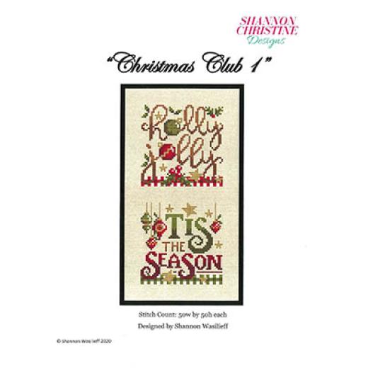 Stickvorlage Shannon Christine Designs - 2020 Christmas Club 1 