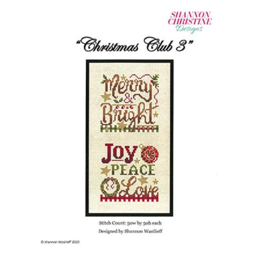 Stickvorlage Shannon Christine Designs - 2020 Christmas Club 3