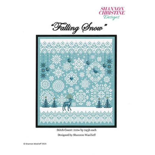 Stickvorlage Shannon Christine Designs - Falling Snow
