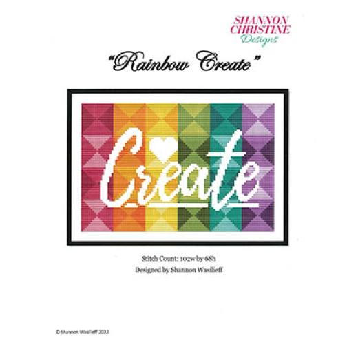 Stickvorlage Shannon Christine Designs - Rainbow Create