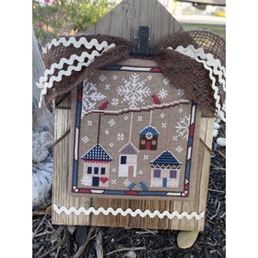 Stickvorlage Jan Hicks Creates - Winter Cottages