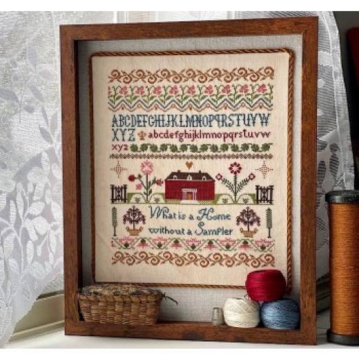 Stickvorlage Jan Hicks Creates - What Is A Home